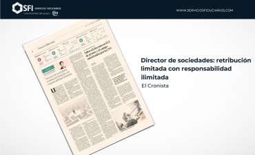 EL CRONISTA:  Director de sociedades: retribución limitada con responsabilidad ilimitada