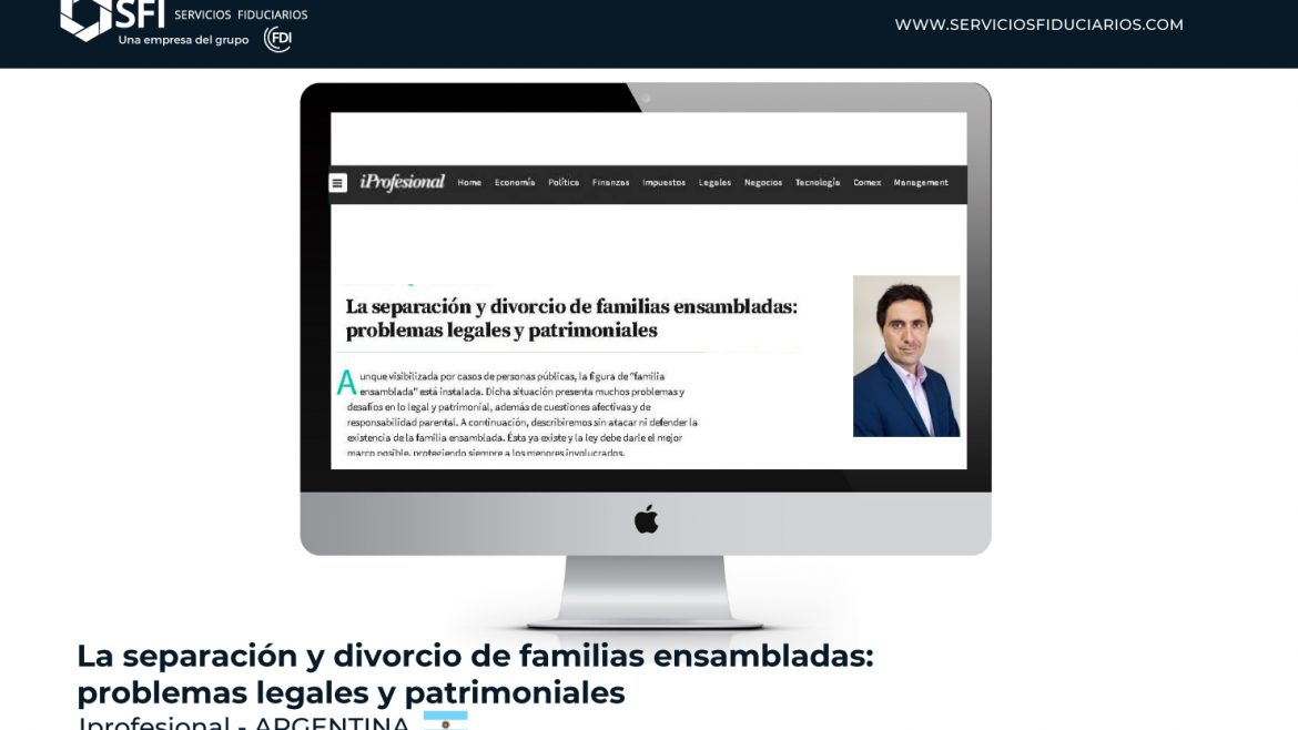 IPROFESIONAL – La separación y divorcio de familias ensambladas: problemas legales y patrimoniales