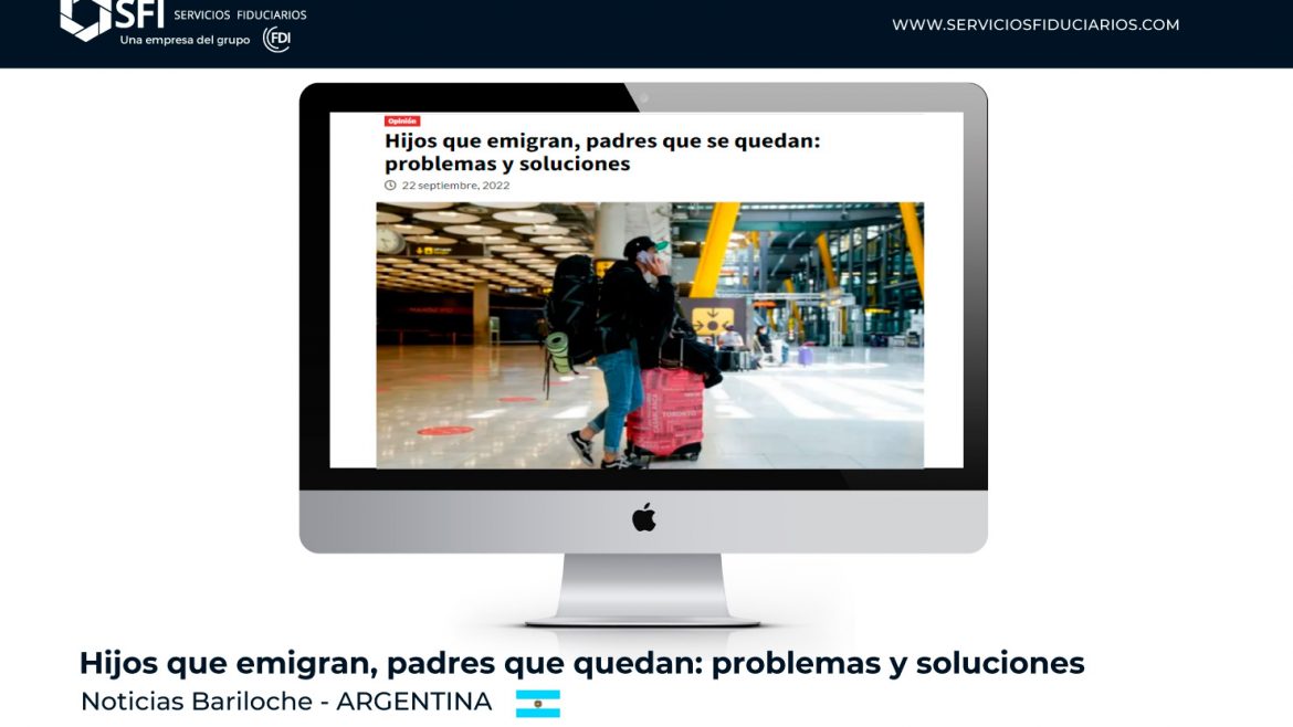 Noticias Bariloche: Hijos que emigran, padres que se quedan: problemas y soluciones